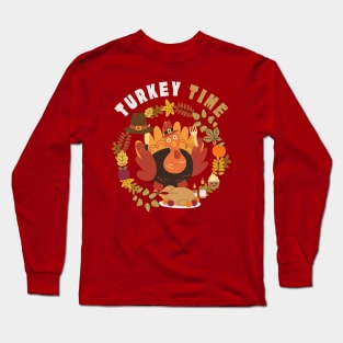 Turkey Time Long Sleeve T-Shirt